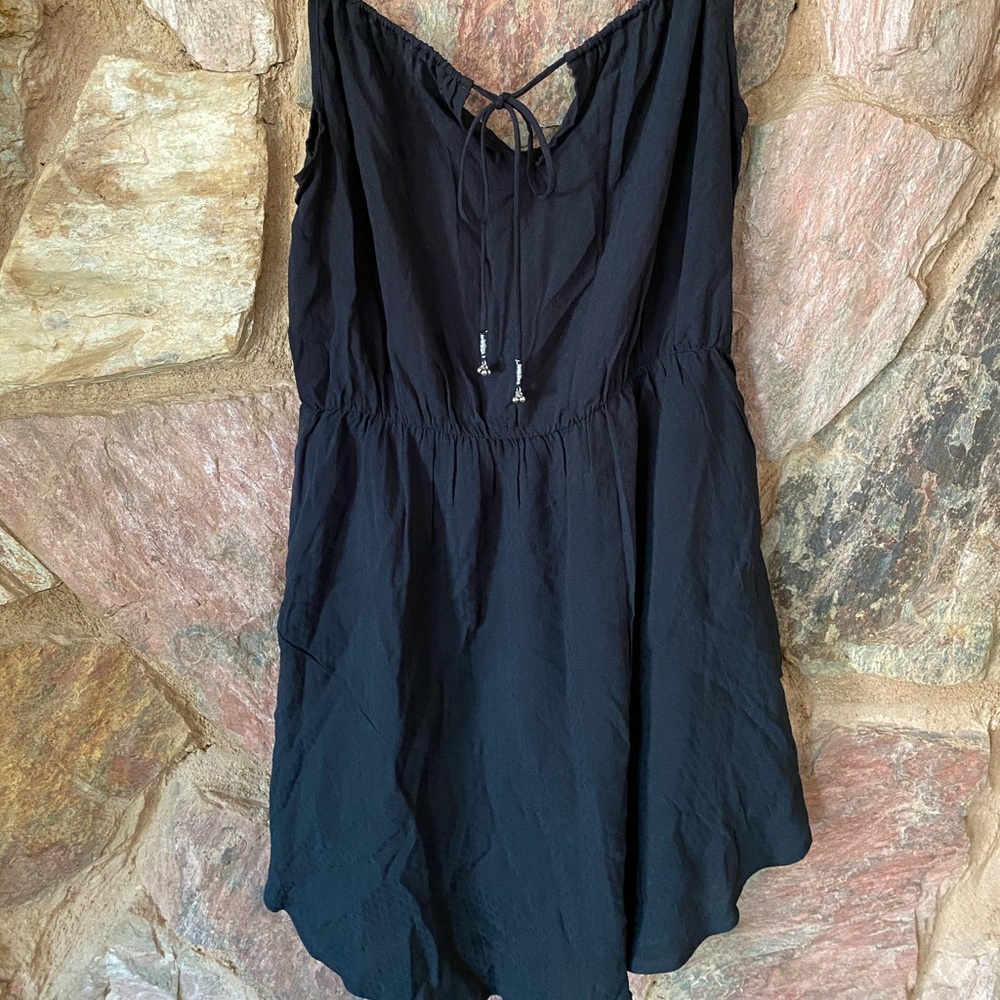 Free people black BoHo dress